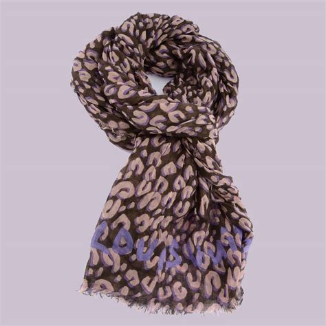 louis vuitton scarf replica leopard print|louis vuitton cheetah scarf.